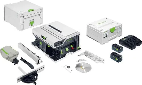 Festool Akkukäyttöinen pöytäsaha CSC SYS 50 EBI-Plus