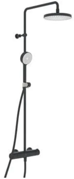 Oras Nova Rain -suihkujärjestelmä, mattamusta