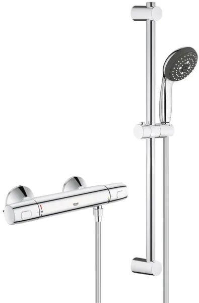 Grohe Precision Trend -suihkusarja termostaattihanalla, kromi