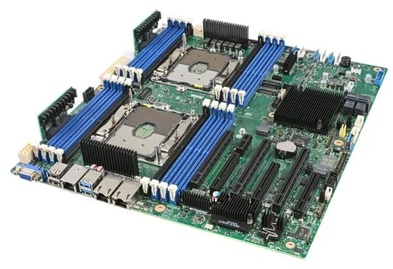 Intel Server Board S2600STQR - emolevy - Emolevy - Intel C628 - Intel Socket P - DDR4 RAM - SSI (Palvelin)