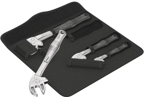 Wera 6004 Joker 4 Set 1 itseäänsä säätävä kiintoavainsarja