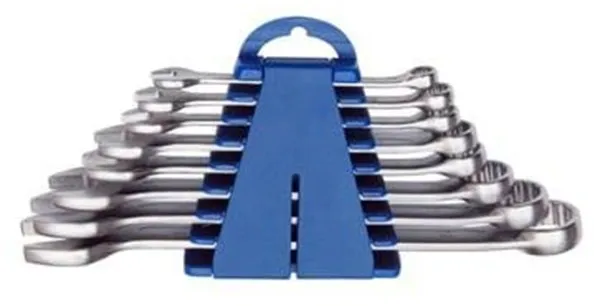 VAERK Rengas-kiintoavainsarja, 8 osaa pidikkeessä, 8–22 mm