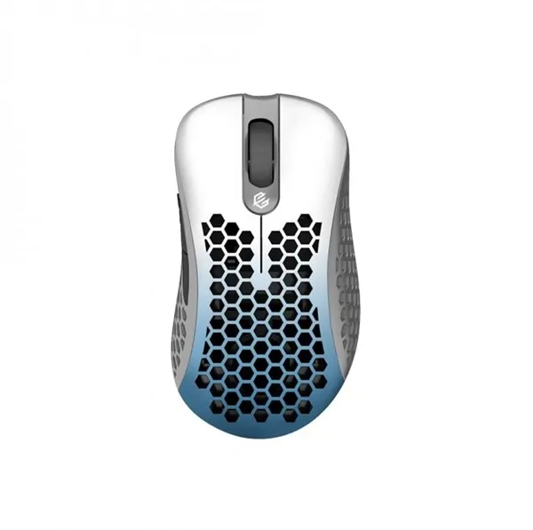 G-Wolves Sköll RGB Gaming Mouse - White/Blue - Pelihiiri - Optinen - 7 painiketta - Valkoinen RGB-LED-valoilla