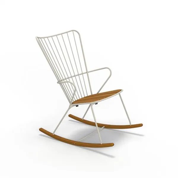 HOUE - PAON keinutuoli - Valkoinen Taupe