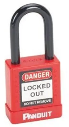 PANDUIT Ei-sähköä johtava riippulukko, Sanka 38 mm