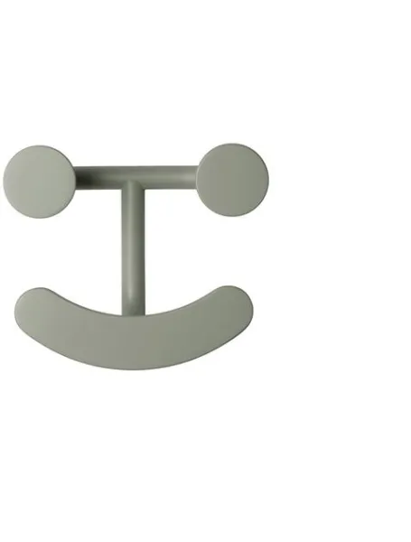 Fritz Hansen Happy Hook Naulakko Vihreänharmaa