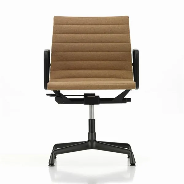 Vitra Aluminium EA 132 Toimistotuoli Swivel- ja Käsinojilla Papyrus