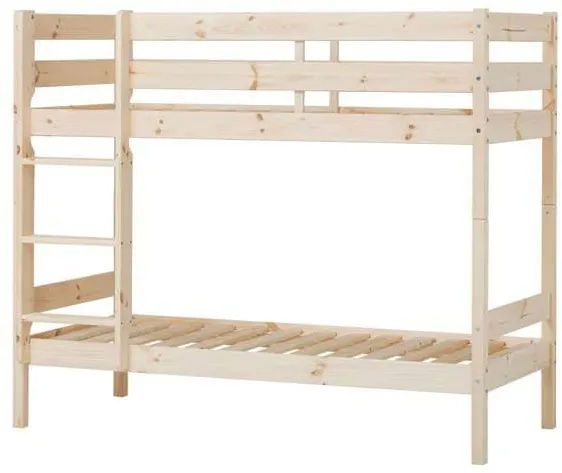 Hoppekids ECO Comfort kerrossänky 70x160 cm - Luonnonväri