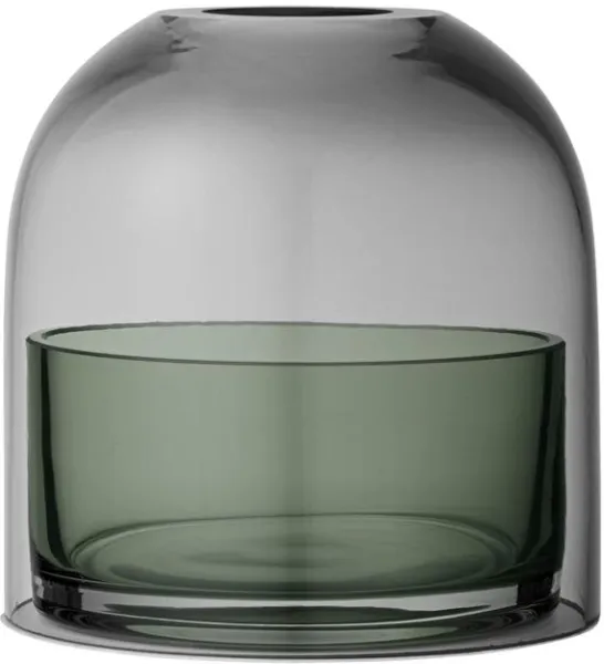 AYTM TOTA Lyhty Tuikkukynttilälle Musta/Forest