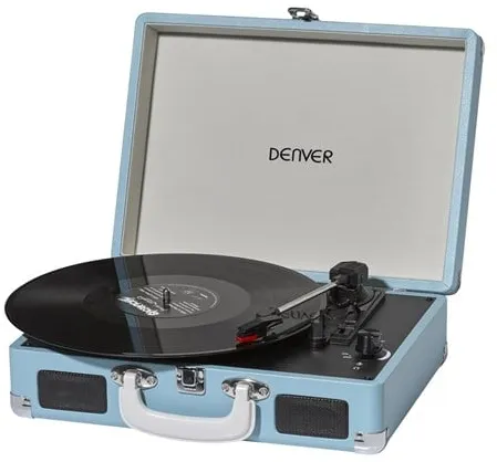 DENVER VPL-120 - turntable - Levysoitin Sininen