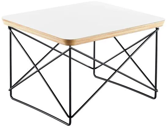 Vitra Occasional LTR Yöpöytä Valkoinen/Musta