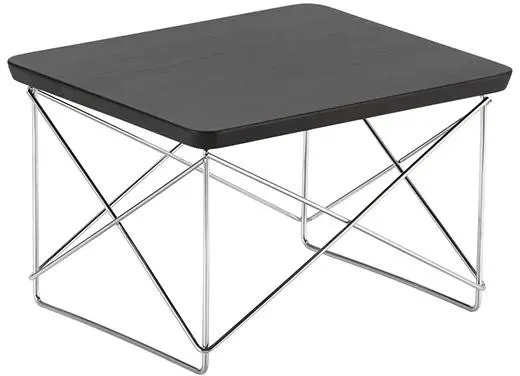 Vitra Occasional LTR Yöpöytä Savutammi/Kromi