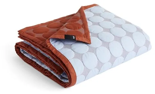 HAY Mega Dot päiväpeite 260x260 vaaleansininen