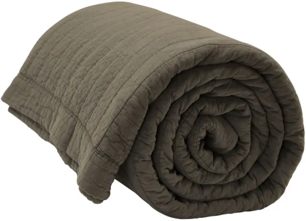 Magnhild, tikattu päiväpeite, kuoren väri, 280x280 cm