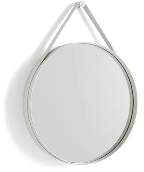 HAY Strap No 2 Peili Ø50 Vaaleanharmaa