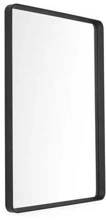 Audo Norm Seinäpeili Suorakulmainen Musta