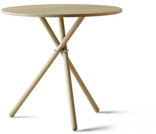 Eberhart Aldric sohvapöytä Ø80 Vaalea tammi