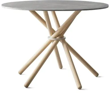 Eberhart Hector 105 Ruokapöytä Vaalea Sementti/Vaalea Tammi