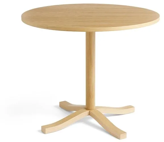Pöytä HAY Pastis Ø90 x H74 Lakattu tammi