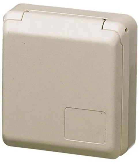 Mennekes CEE-pistorasia pinta-asennus 5-napainen 16A 400V IP44 6H 4115