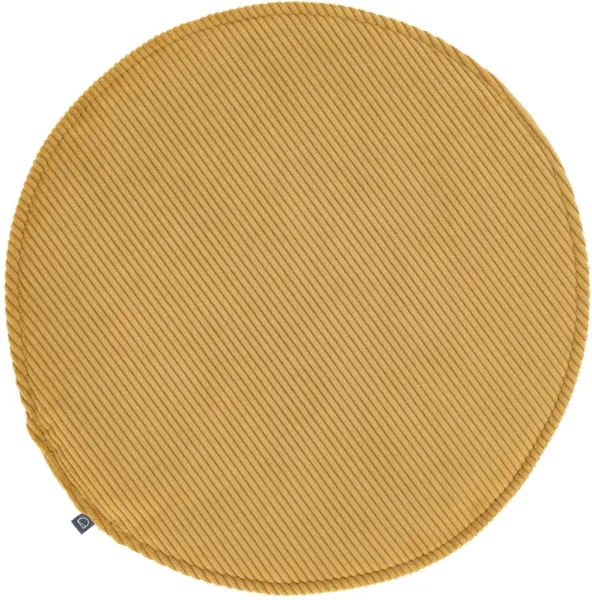 Sora, Istuinalusta ruokapöydän tuolille, sinappi, K2,5x35x35 cm