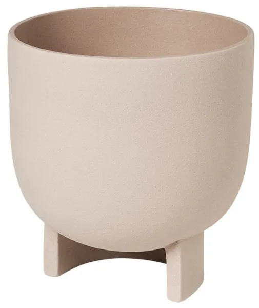 KRISTINA DAM STUDIO Serene ruukku, L - hiekkaterrakotta