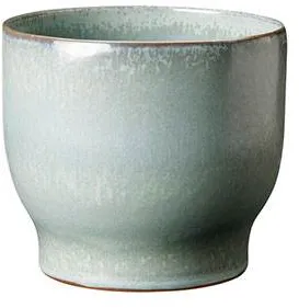 Knabstrup Keramik kukkaroruukku, soft mint - Ø:12,5 cm