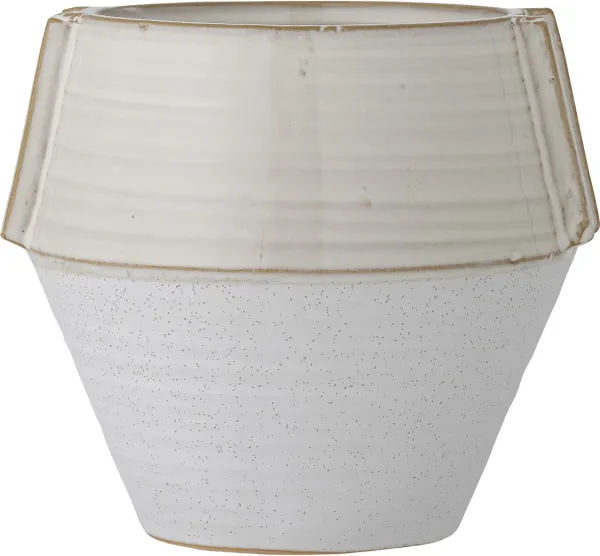 Zaki, Kukkaroruukku, valkoinen, kivitavara